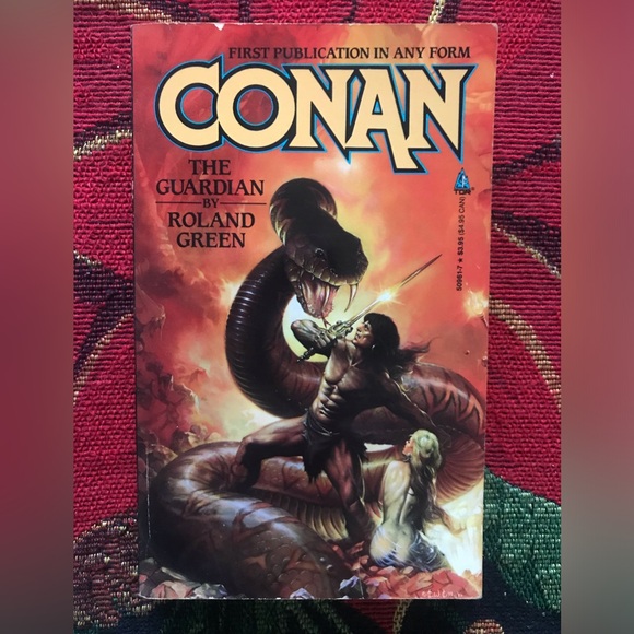 CONAN THE GUARDIAN PAPERBACK BY ROLAND GREEN TOR 1991 - Picture 1 of 4